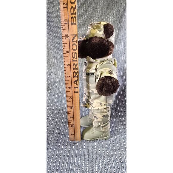 US Air Force 11” Bear Forces of America Plush Bear Camo With Tags - Picture 4 of 5
